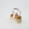 imageCUSHIONAIRE Womens Melissa Espadrille Platform Wedge SandalWhite