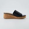 imageCUSHIONAIRE Womens Nano cork wedge sandal Memory Foam Wide Widths AvailableBlack