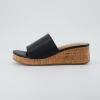 imageCUSHIONAIRE Womens Nano cork wedge sandal Memory Foam Wide Widths AvailableBlack
