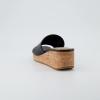 imageCUSHIONAIRE Womens Nano cork wedge sandal Memory Foam Wide Widths AvailableBlack