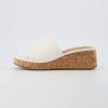 imageCUSHIONAIRE Womens Nano cork wedge sandal Memory Foam Wide Widths AvailableCream