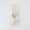 imageCUSHIONAIRE Womens Pepe crossband platform sandal with Memory FoamIvory