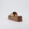 imageCUSHIONAIRE Womens Pepe crossband platform sandal with Memory FoamTan