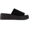 imageCUSHIONAIRE Womens Pim knit platform sandal with Memory FoamBlack Weave