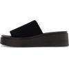 imageCUSHIONAIRE Womens Pim knit platform sandal with Memory FoamBlack Weave