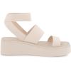 imageCUSHIONAIRE Womens Pixar stretch platform sandal with Memory FoamTaupe