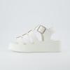 imageCUSHIONAIRE Womens Poppy fisherman platform sandal with Memory FoamWhite