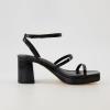 imageCUSHIONAIRE Womens Roma platform dress sandal Memory Foam and Wide Widths AvailableBlack Patent