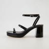 imageCUSHIONAIRE Womens Roma platform dress sandal Memory Foam and Wide Widths AvailableBlack Patent