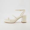 imageCUSHIONAIRE Womens Roma platform dress sandal Memory Foam and Wide Widths AvailableBone Patent