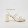 imageCUSHIONAIRE Womens Roma platform dress sandal Memory Foam and Wide Widths AvailableBone Patent
