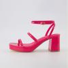 imageCUSHIONAIRE Womens Roma platform dress sandal Memory Foam and Wide Widths AvailableFuschia Patent