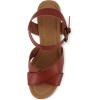 imageCUSHIONAIRE Womens Rosie Cork Wedge Sandal Memory FoamCognac