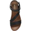 imageCUSHIONAIRE Womens Saga platform sandal with ComfortBlack