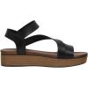 imageCUSHIONAIRE Womens Saga platform sandal with ComfortBlack