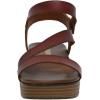 imageCUSHIONAIRE Womens Saga platform sandal with ComfortWhisky
