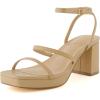 imageCUSHIONAIRE Womens Roma platform dress sandal Memory Foam and Wide Widths AvailableTan