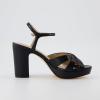 imageCUSHIONAIRE Womens Mood Platform Dress Sandal Memory Foam and Wide Widths AvailableBlack