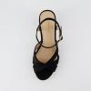imageCUSHIONAIRE Womens Mood Platform Dress Sandal Memory Foam and Wide Widths AvailableBlack Microsuede