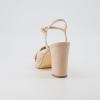 imageCUSHIONAIRE Womens Mood Platform Dress Sandal Memory Foam and Wide Widths AvailableNude Microsuede