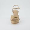 imageCUSHIONAIRE Womens Mood Platform Dress Sandal Memory Foam and Wide Widths AvailableTan