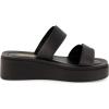 imageCUSHIONAIRE Womens Planet two buckle platform sandal with Memory FoamBlack