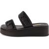 imageCUSHIONAIRE Womens Planet two buckle platform sandal with Memory FoamBlack