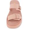 imageCUSHIONAIRE Womens Planet two buckle platform sandal with Memory FoamPink
