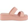 imageCUSHIONAIRE Womens Planet two buckle platform sandal with Memory FoamPink