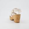 imageCUSHIONAIRE Womens Russ cork wedge sandal Memory Foam Wide Widths AvailableBone