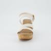 imageCUSHIONAIRE Womens Russ cork wedge sandal Memory Foam Wide Widths AvailableBone