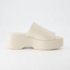 imageCUSHIONAIRE Womens Spin one band platform sandal with Memory FoamBone