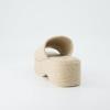 imageCUSHIONAIRE Womens Spin one band platform sandal with Memory FoamSand Wool