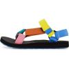 imageCUSHIONAIRE Womens Summer Sport Mat Sandal With ComfortBright Multi