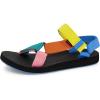 imageCUSHIONAIRE Womens Summer Sport Mat Sandal With ComfortBright Multi