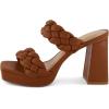 imageCUSHIONAIRE Womens Aurora braided platform sandal Memory Foam and Wide Widths AvailableTan