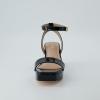 imageCUSHIONAIRE Womens Cherry platform dress sandal Memory Foam and Wide Widths AvailableBlack Patent