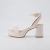 imageCUSHIONAIRE Womens Cherry platform dress sandal Memory Foam and Wide Widths AvailableIvory