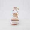 imageCUSHIONAIRE Womens Cherry platform dress sandal Memory Foam and Wide Widths AvailableIvory