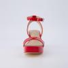 imageCUSHIONAIRE Womens Cherry platform dress sandal Memory Foam and Wide Widths AvailableRed Patent