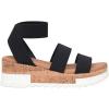 imageCUSHIONAIRE Womens Naomi Cork Wedge Sandal Wide Widths AvailableBlack