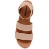 imageCUSHIONAIRE Womens Naomi Cork Wedge Sandal Wide Widths AvailableNude