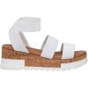 imageCUSHIONAIRE Womens Naomi Cork Wedge Sandal Wide Widths AvailableWhite