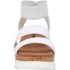 imageCUSHIONAIRE Womens Naomi Cork Wedge Sandal Wide Widths AvailableWhite
