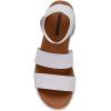 imageCUSHIONAIRE Womens Naomi Cork Wedge Sandal Wide Widths AvailableWhite