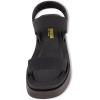 imageCUSHIONAIRE Womens Pilar stretch platform sandal with Memory FoamBlack
