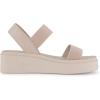 imageCUSHIONAIRE Womens Pilar stretch platform sandal with Memory FoamNude