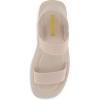 imageCUSHIONAIRE Womens Pilar stretch platform sandal with Memory FoamNude