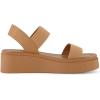 imageCUSHIONAIRE Womens Pilar stretch platform sandal with Memory FoamTan