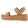 imageCUSHIONAIRE Womens Pilar stretch platform sandal with Memory FoamTan